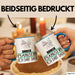 Geschenk für Pianistin Tasse Lustige Geschenkidee Geburtstag Ich Bin Pianistin Ich Darf Das Blau Trendation