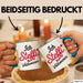 Steffi Tasse Geschenk Ich Bin Vollkommen Steffi Geschenkidee Geburtstag Blau Trendation