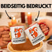 Eichhörnchen Tierliebhaber Tasse Geschenk Lustige Geschenkidee Spruch Dann Sei Ein Eichhörnchen Rot Trendation
