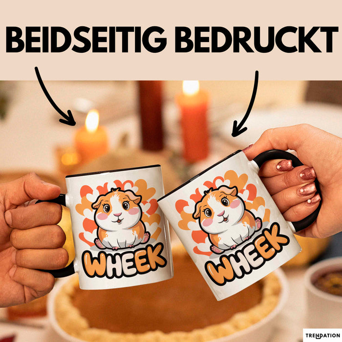 Meerschweinchen Tierliebhaber Tasse Geschenk Lustige Geschenkidee Spruch Wheek Trendation