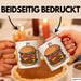 Burger Fan Tasse Geschenkidee für Grillmeister Rot Trendation