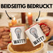 Elektriker Elektroingenieur Tasse Geschenk Watt Geschenkidee Rot Trendation