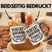 Erika Tasse Geschenk Perfekt Sein Kann Jeder Geschenkidee Geburtstag Blau Trendation