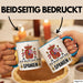 Spanier Tasse Geschenk Ich Brauche Keine Therapie Ich Muss Nur Nach Spanien Geschenkidee Lustig Kaffee-Becher Blau Trendation