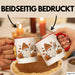 Halloween Tasse Geschenk Kürbis Geschenkidee Oktober Kaffee-Becher Rot Trendation