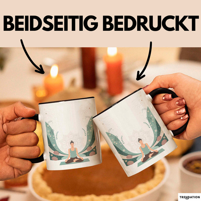 Yoga Lehrer Tasse Geschenk Lustige Geschenkidee Spruch Für Achtsame Seelen Trendation