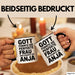 Anja Tasse Geschenk Gott Formte Die Perfekte Frau Anja Geschenkidee Weiß Trendation