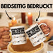 Norddeutsche Tasse Geschenk Windstärken Schaf Kaffee-Becher Geschenkidee Weiß Trendation