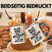 Waltraud Tasse Geschenk Alles Ist Gut Waltraud Ist Jetz Da Geschenkidee Becher mit Name Blau Trendation