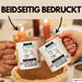 Katzenspielzeug-Designerin Tasse Geschenk Becher Stark Attraktiv Furchtlos Katzenspielzeug-Designerin Lustige Geschenkidee Rot Trendation