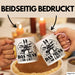 Drummer Schlagzeug-Spieler Geschenk Tasse Geschenkidee Kaffee-Becher Schlagzeuger Ja Das Muss So Laut Rosa Trendation
