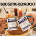 Wanderer Tasse Geschenk für Wanderer Geburtstag Lustiger Spruch Kaffee-Becher Was Ist Deine Superkraft Blau Trendation