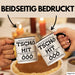 Büroarbeit Kollege Abschied Tasse Geschenk Lustige Geschenkidee Spruch Tschö Trendation