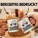 Rettungssanitäter Geschenk Tasse Ich Bin Rettungssanitäter Aber Sag Doch Einfach Superheld Lustige Geschenkdiee für Rettungssanitäter Kaffee-Becher Schwarz Trendation