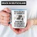 Trendation - Handwerker Tasse mit Spruch Geschenke für Handwerk Kaffeebecher KFZ Mechaniker Mechatroniker Blau Trendation