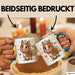 Pferdeliebhaber Tasse Geschenkidee für Reitsport Blau Trendation