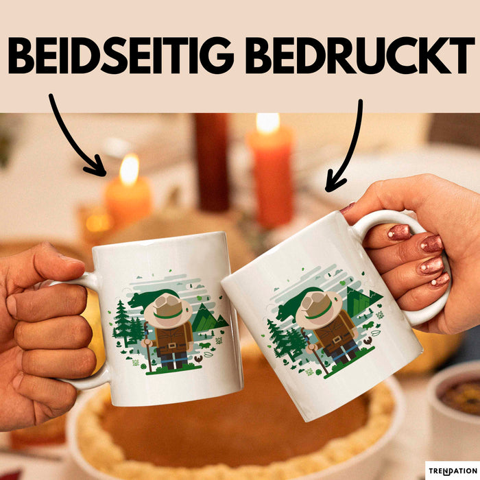 Park Ranger Tasse Geschenk Lustige Geschenkidee Spruch Für Natur Schützer Weiß Trendation