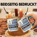 Serienjunkie Geschenk Tasse Lustiger Spruch Erheben Sie Sich Der Serienjunkie Betritt den Raum Blau Trendation