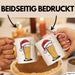 Bier Weihnachtsfeier Tasse Geschenk Lustige Geschenkidee Spruch Rosa Trendation