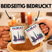 Dubai VAE Tasse Geschenk Lustige Geschenkidee Spruch Schwarz Trendation