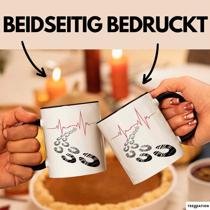 Läufer Tasse Geschenkidee für Marathonliebhaber Trendation