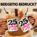 Silberhochzeit 25 Jahre Tasse Geschenk Hochzeitstag Wir Silberhochzeit Spruch Schwarz Trendation