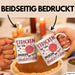 Stricken Stricker Tasse Geschenk Lustige Geschenkidee Spruch Ist Wie Zaubern Mit 2 Zauberstäben Weiß Trendation