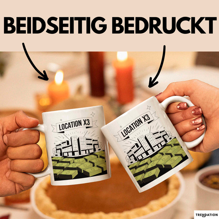 Immobilien Investor Tasse Geschenk Lustige Geschenkidee Spruch Für Immobilien Profis Weiß Trendation