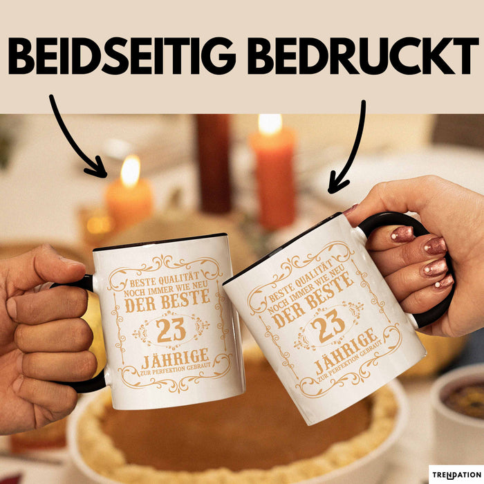 23er Geburtstag Geschenk Männer Vater Mann Noch Immer Der Beste 23-Jährige Zur Perfektion Gebraut Opa Trendation