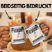 Gleitschirmflieger Tasse Geschenk für Gleitschirmflieger Geburtstag Lustiger Spruch Kaffee-Becher Was Ist Deine Superkraft Blau Trendation