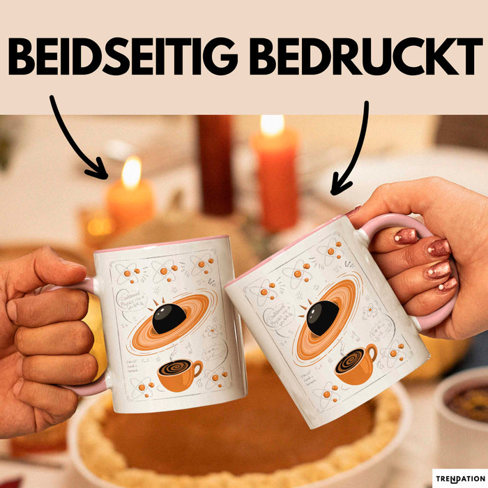 Physiker Tasse Geschenk Lustige Geschenkidee Spruch Für Weltraum Denker Rosa Trendation