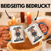 Bärtige Männer Tasse Geschenk Lustige Geschenkidee Spruch Halb Mann Halb Bärchen Blau Trendation