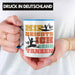 Trendation - Ballett Ballerina Tänzerin Tasse Mädchen Geschenk Frauen Tanzen Geschenkidee Kaffeetasse Blau Trendation