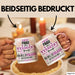 Kollegin Abschied Tasse Geschenk Abschiedsgeschenk Humorvoll Rosa Trendation