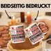 Stiefschwager Geschenk Tasse Lustiger Spruch Erheben Sie Sich Der Stiefschwager Betritt den Raum Weiß Trendation