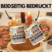 Halbcousin Geschenk Tasse Lustiger Spruch Erheben Sie Sich Der Halbcousin Betritt den Raum Grün Trendation