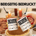 Norddeutsche Tasse Geschenk Windstärken Schaf Kaffee-Becher Geschenkidee Rot Trendation