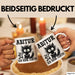 Abitur 2025 Ich Habe Fertig Geschenkidee Tasse Abi Bestanden Geschenk Prüfung Katze Kaffee-Becher Weiß Trendation