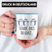 Trendation - Jobwechsel Tasse Geschenk Kollegin Kollege Abschied Lustig Abschiedsgeschenk Sprüche Neuer Job Schade Dass Du Gehst Blau Trendation