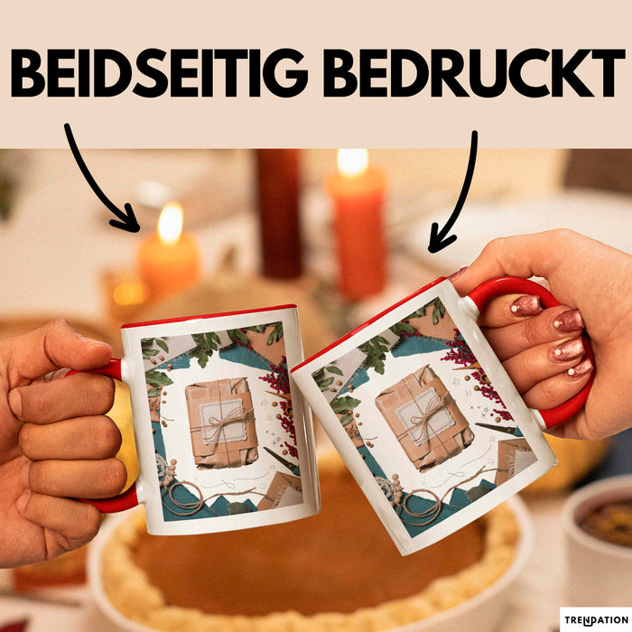 Bastler Tasse Geschenk Lustige Geschenkidee Spruch Für Handmade Verkäufer Rot Trendation