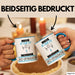 Jazz-Enthusiastin Tasse Geschenk Becher Stark Attraktiv Furchtlos Jazz-Enthusiastin Lustige Geschenkidee Blau Trendation