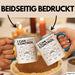 Motivation Tasse Geschenk I Can Not Control I Can Control Geschenkidee Blau Trendation