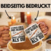 Flötenspieler Tasse Geschenk Einer Von Uns Beiden Spielt Besser Als Du Geschenkidee Becher Rosa Trendation