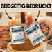 Windsurfer Tasse Geschenk für Windsurfer Geburtstag Lustiger Spruch Kaffee-Becher Was Ist Deine Superkraft Blau Trendation
