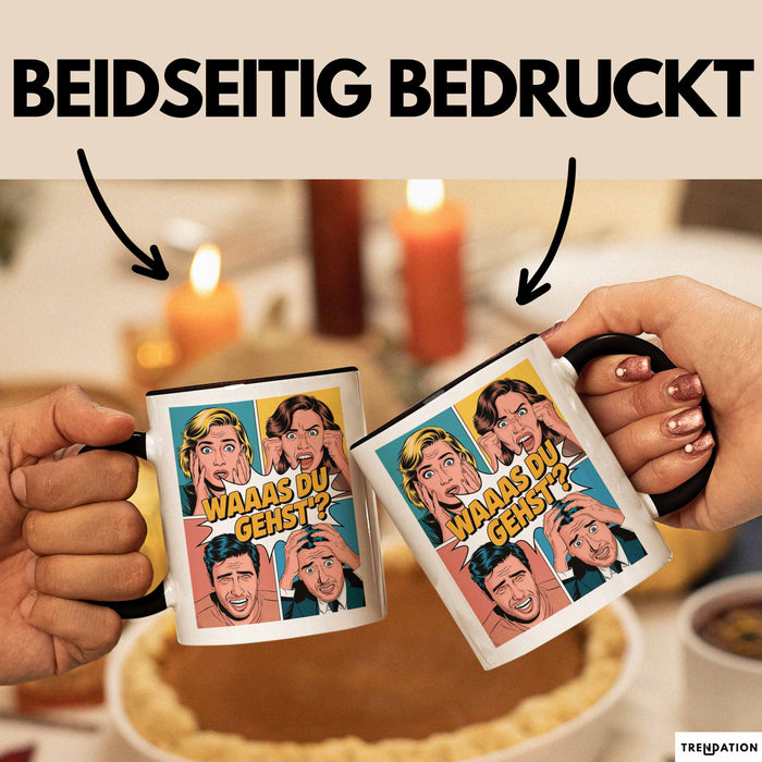 Büroarbeit Kollege Abschied Tasse Geschenk Lustige Geschenkidee Spruch Du Gehst Trendation