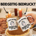 Humor Tasse Geschenk Ich Habe Mehrere Personalitäten Und Keine Mag Dich Einhorn Kaffee-Becher Weiß Trendation