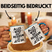 Heidrun Tasse Geschenk Alles Ist Gut Heidrun Ist Jetz Da Geschenkidee Becher mit Name Blau Trendation