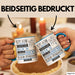 Klassik-Enthusiastin Geschenk Becher Tasse Gott Schuf Alle Menschen Gleich Nur Die Besten Durfeten Klassik-Enthusiastin Werden Geschenkidee Lustig Blau Trendation