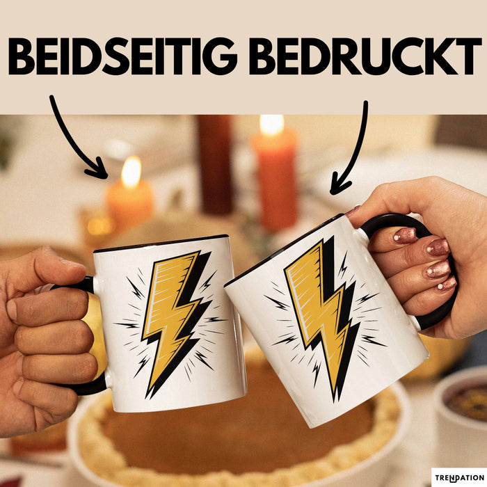 Elektriker Tasse Geschenkidee für Elektrotechniker Trendation