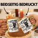 Its Fine Im Fine Everything Is Fine Tasse Geschenk Katze Humor Sarkasmus Kaffee-Becher Grün Trendation